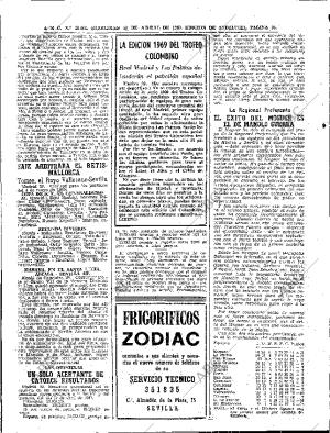 ABC SEVILLA 30-04-1969 página 96