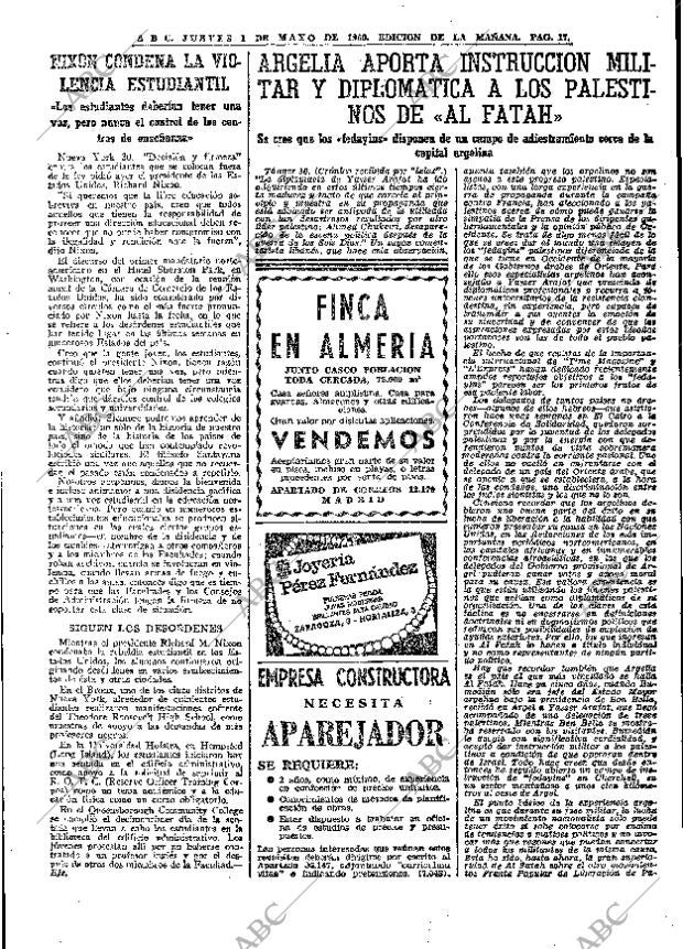 ABC MADRID 01-05-1969 página 27