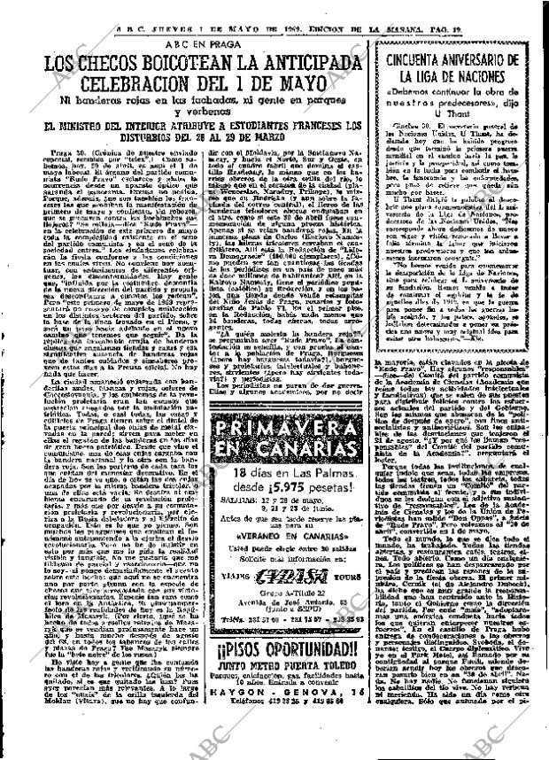 ABC MADRID 01-05-1969 página 29