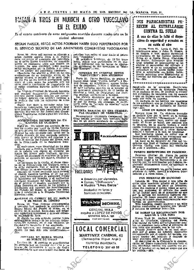 ABC MADRID 01-05-1969 página 41