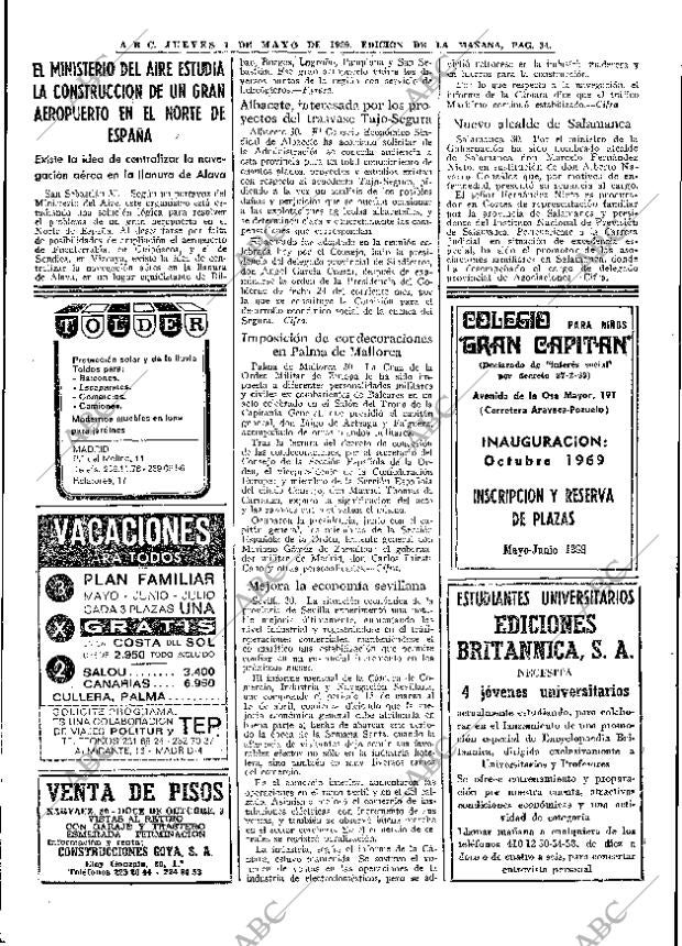 ABC MADRID 01-05-1969 página 44