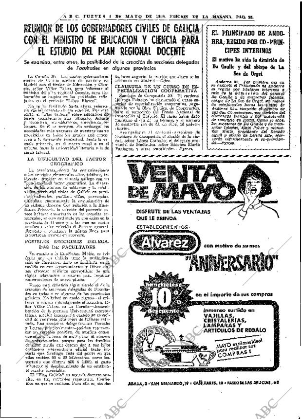 ABC MADRID 01-05-1969 página 45