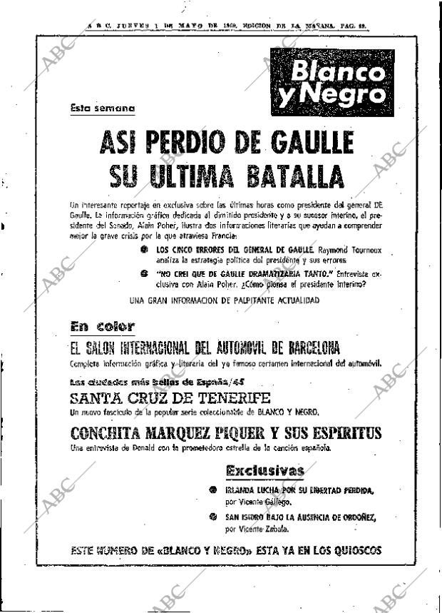 ABC MADRID 01-05-1969 página 59