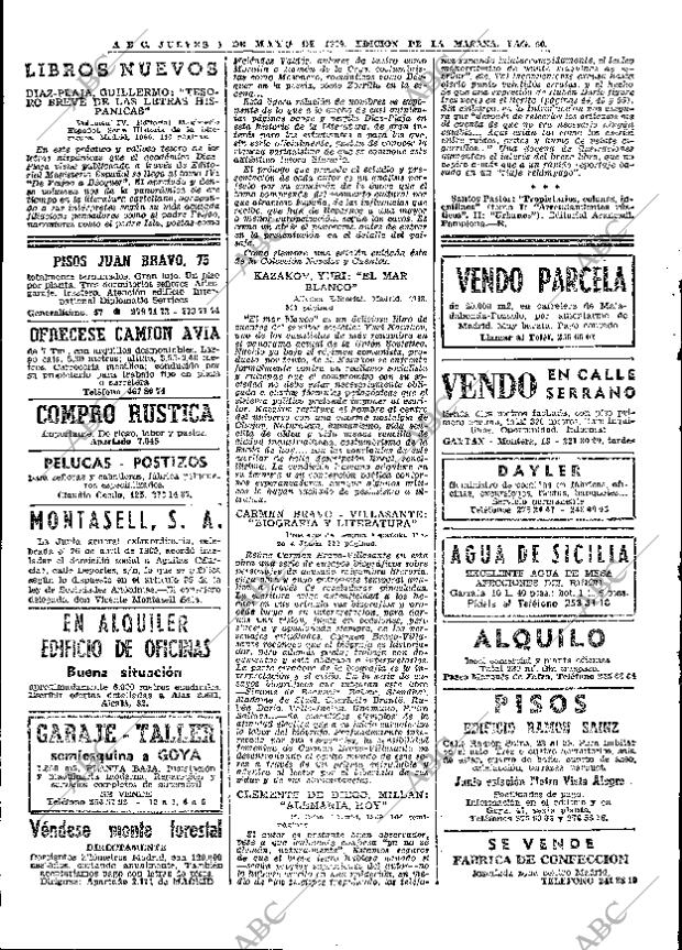 ABC MADRID 01-05-1969 página 60