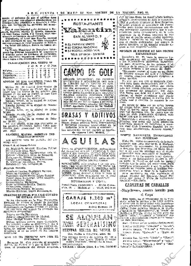 ABC MADRID 01-05-1969 página 74