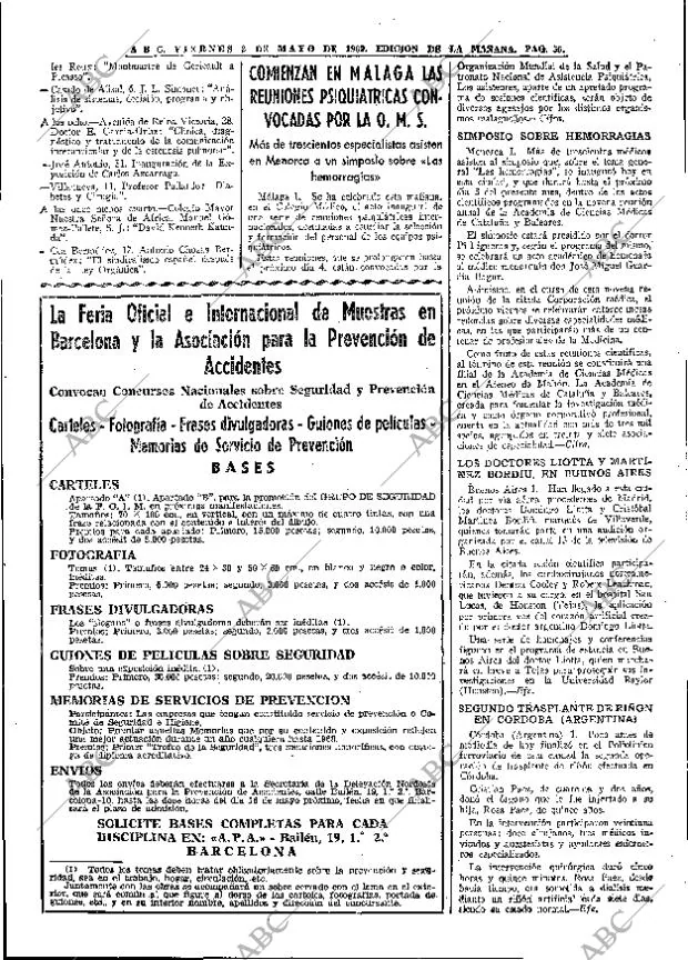 ABC MADRID 02-05-1969 página 69