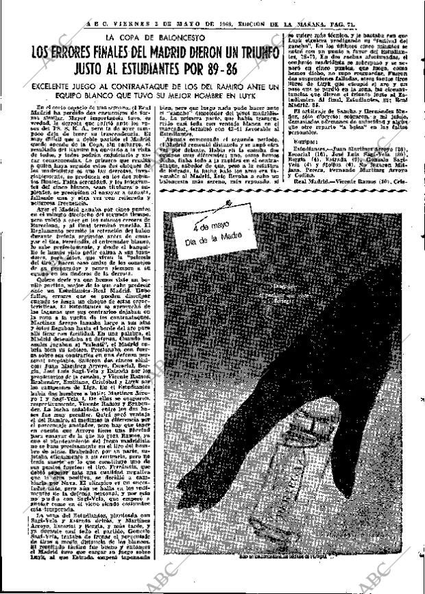 ABC MADRID 02-05-1969 página 85