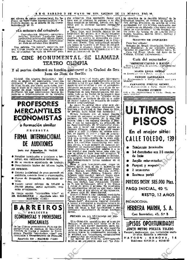 ABC MADRID 03-05-1969 página 116