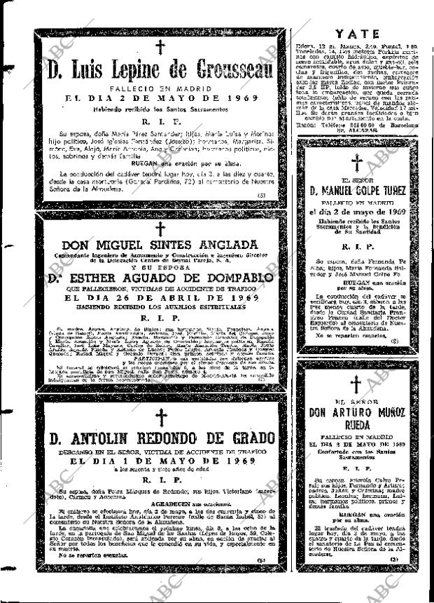 ABC MADRID 03-05-1969 página 138