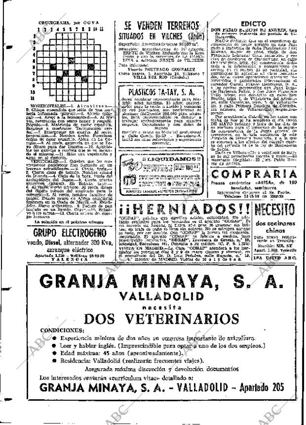 ABC MADRID 03-05-1969 página 140