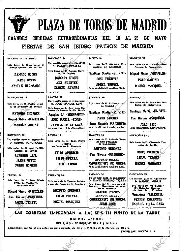 ABC MADRID 03-05-1969 página 44