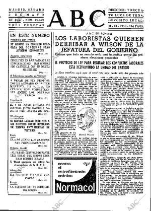 ABC MADRID 03-05-1969 página 55