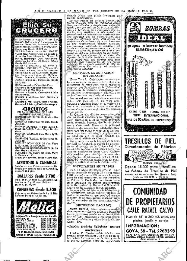 ABC MADRID 03-05-1969 página 58