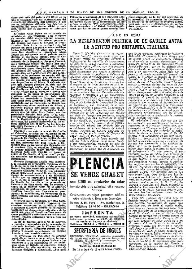 ABC MADRID 03-05-1969 página 60