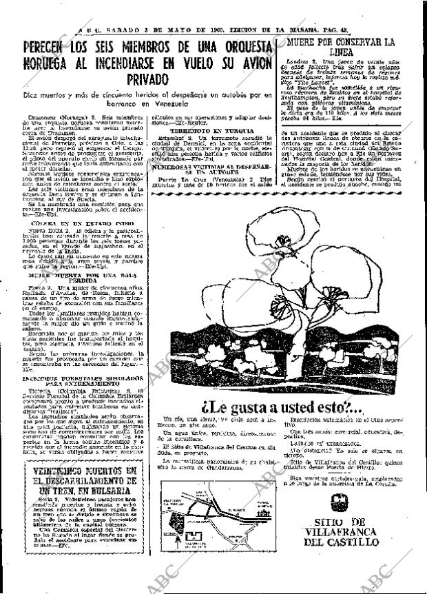 ABC MADRID 03-05-1969 página 71