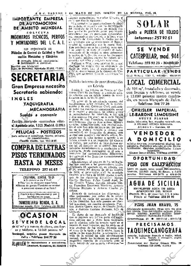 ABC MADRID 03-05-1969 página 76