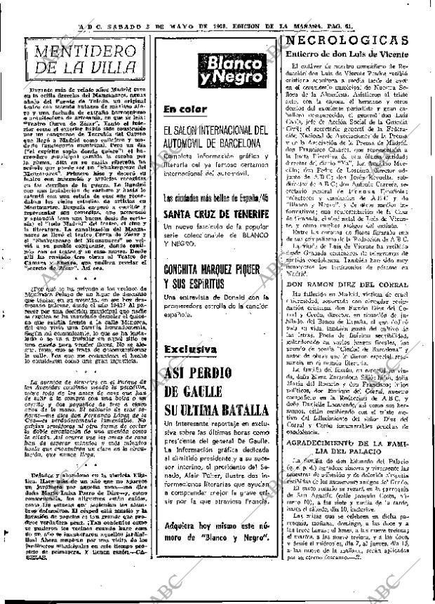 ABC MADRID 03-05-1969 página 87