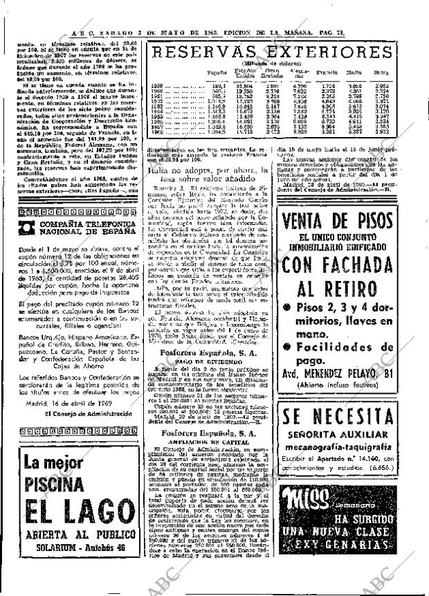 ABC MADRID 03-05-1969 página 98