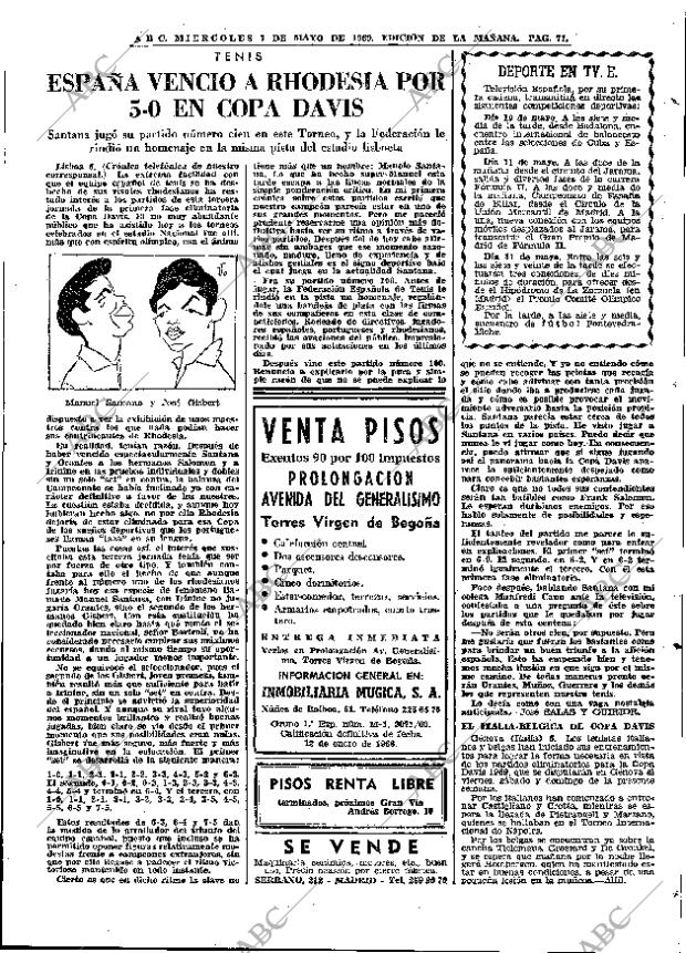 ABC MADRID 07-05-1969 página 89