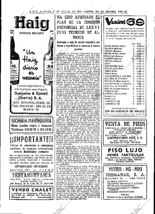 ABC MADRID 08-05-1969 página 58