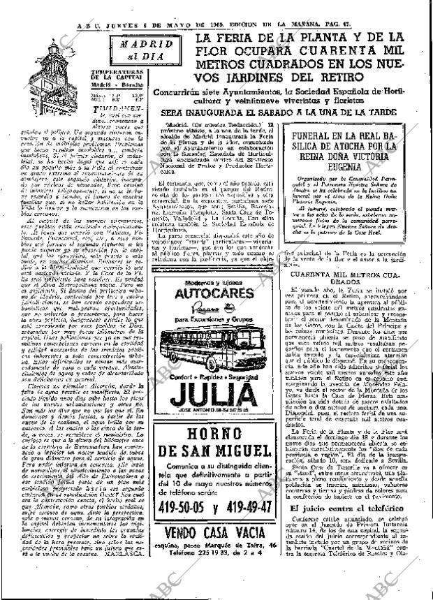 ABC MADRID 08-05-1969 página 61