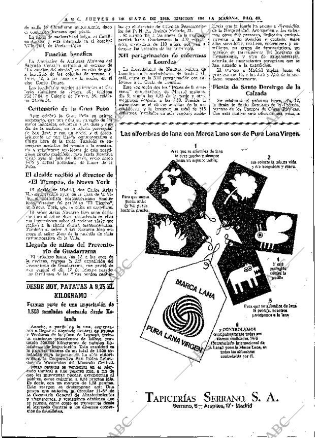 ABC MADRID 08-05-1969 página 63