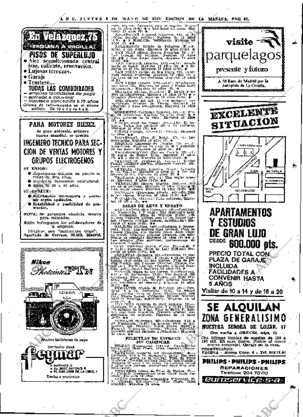 ABC MADRID 08-05-1969 página 95