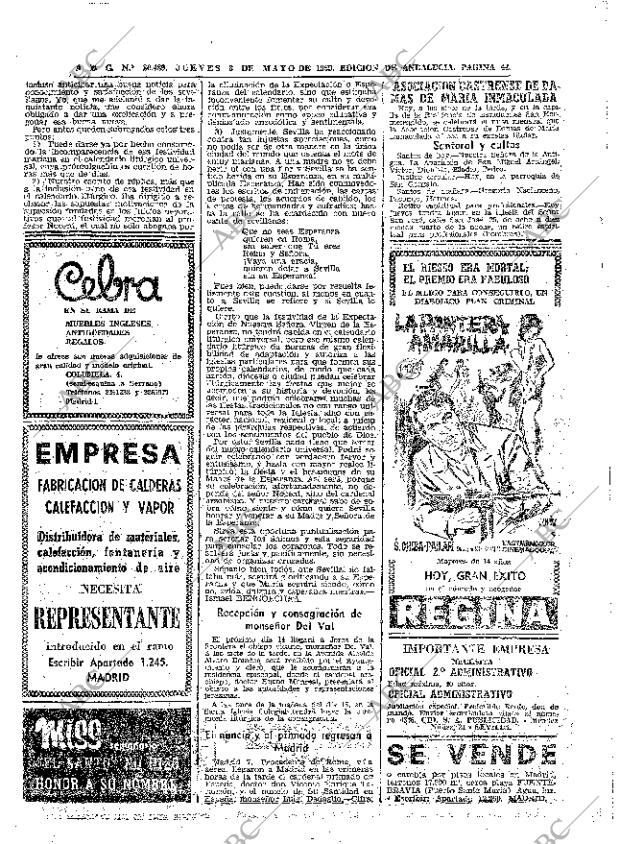 ABC SEVILLA 08-05-1969 página 42