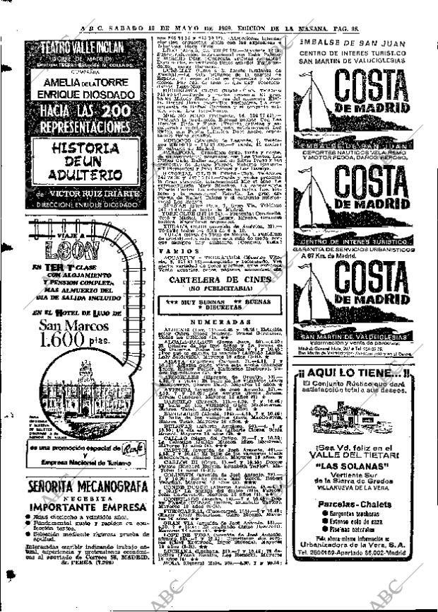ABC MADRID 10-05-1969 página 128
