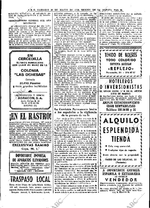 ABC MADRID 10-05-1969 página 82