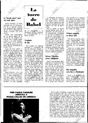 BLANCO Y NEGRO MADRID 10-05-1969 página 74