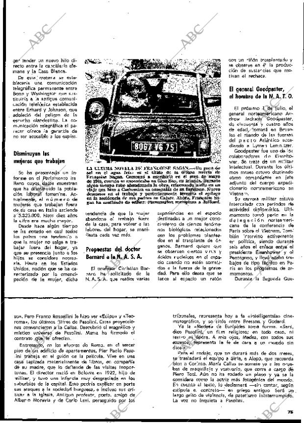 BLANCO Y NEGRO MADRID 10-05-1969 página 75