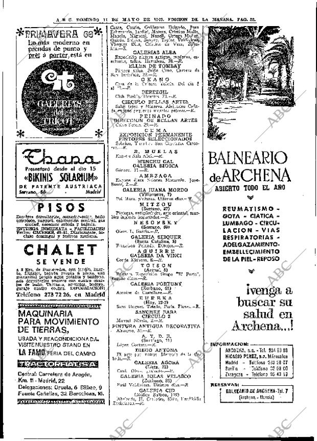 ABC MADRID 11-05-1969 página 66