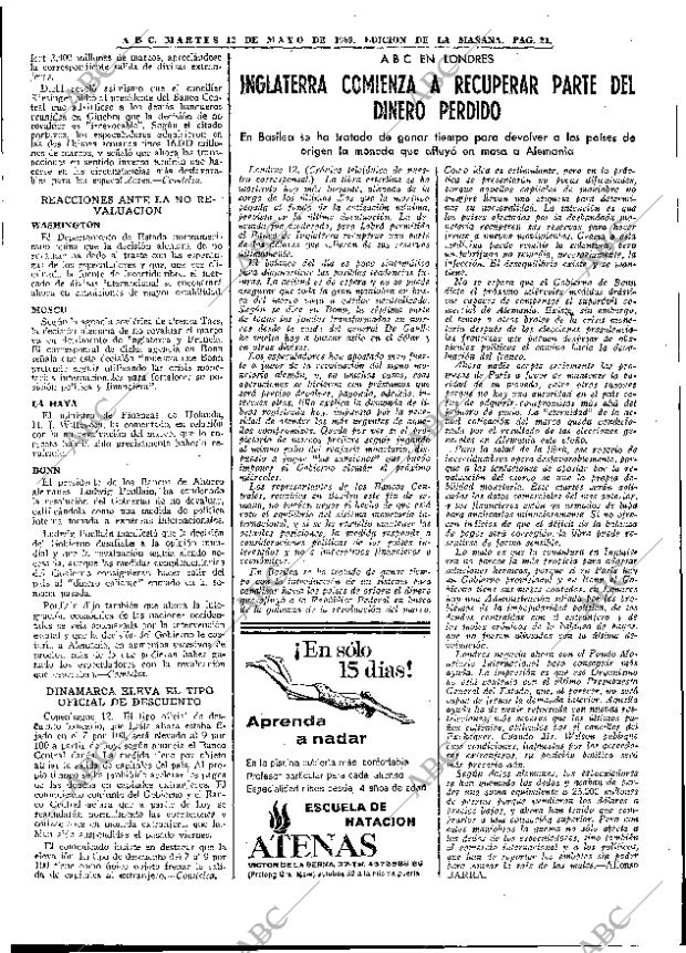 ABC MADRID 13-05-1969 página 35