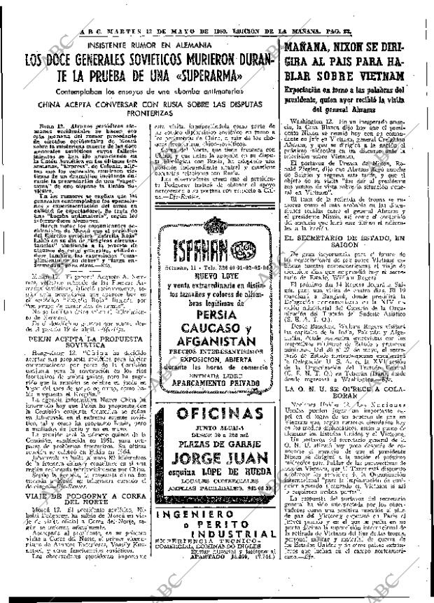 ABC MADRID 13-05-1969 página 37