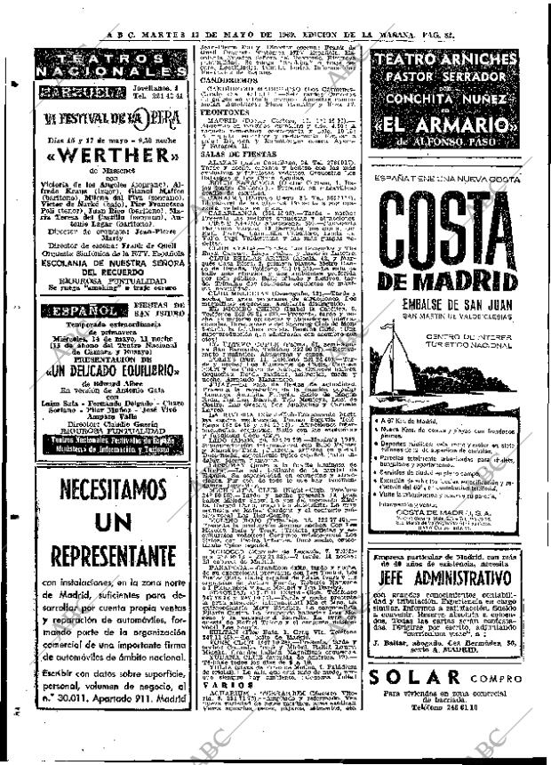 ABC MADRID 13-05-1969 página 96