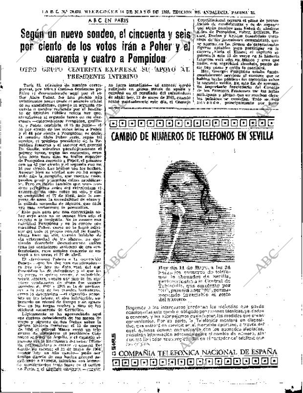 ABC SEVILLA 14-05-1969 página 35