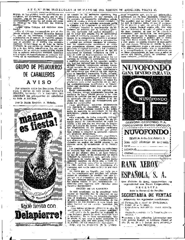 ABC SEVILLA 14-05-1969 página 46