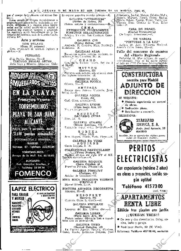 ABC MADRID 15-05-1969 página 90