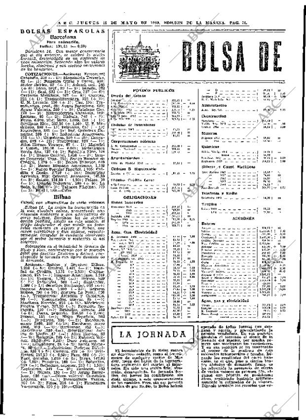 ABC MADRID 15-05-1969 página 96