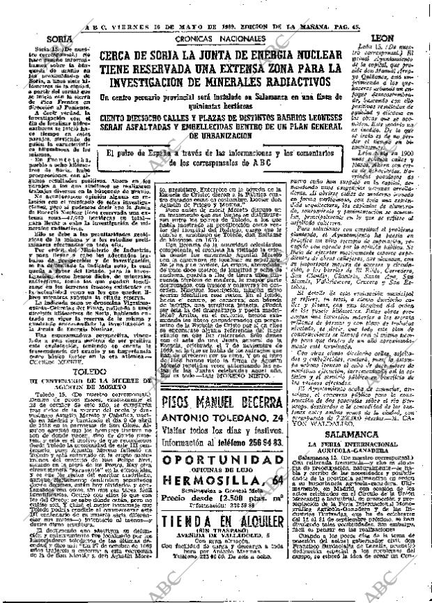 ABC MADRID 16-05-1969 página 67