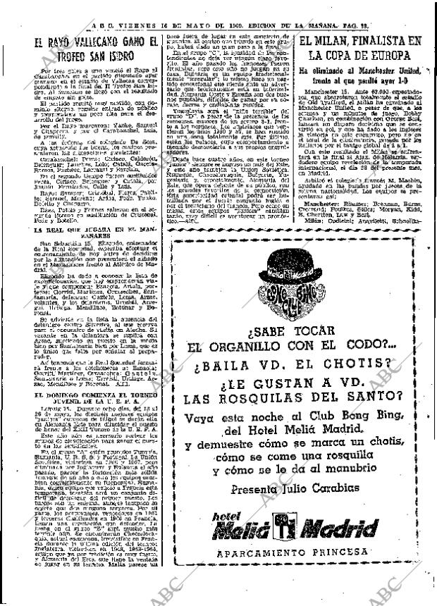 ABC MADRID 16-05-1969 página 95