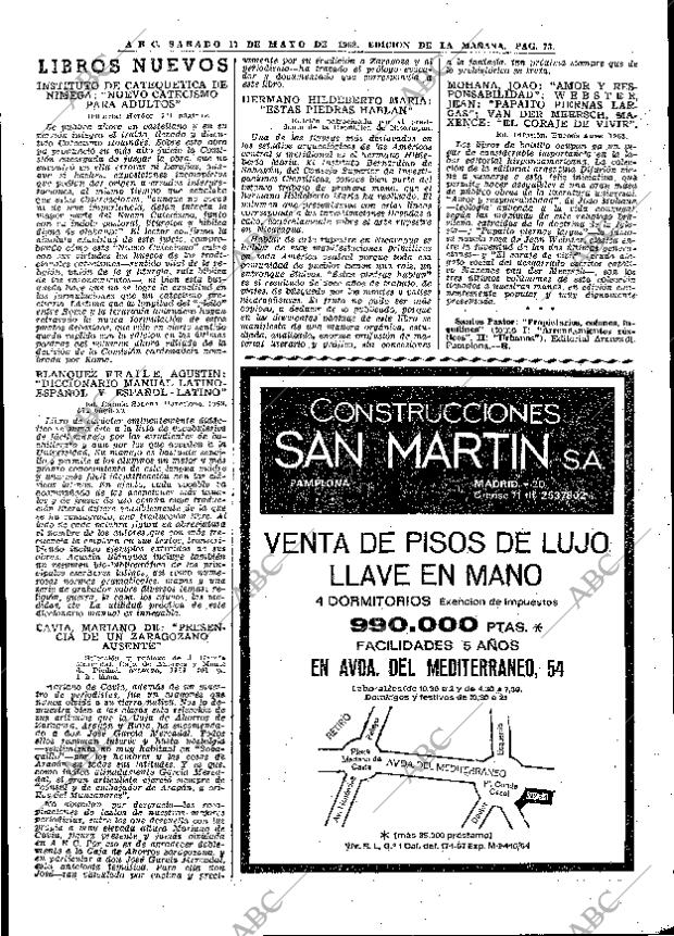 ABC MADRID 17-05-1969 página 103