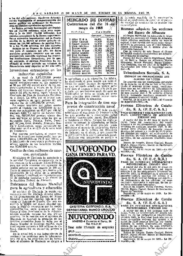 ABC MADRID 17-05-1969 página 106