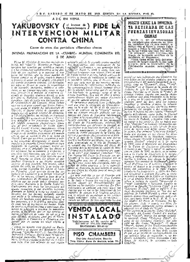 ABC MADRID 17-05-1969 página 69