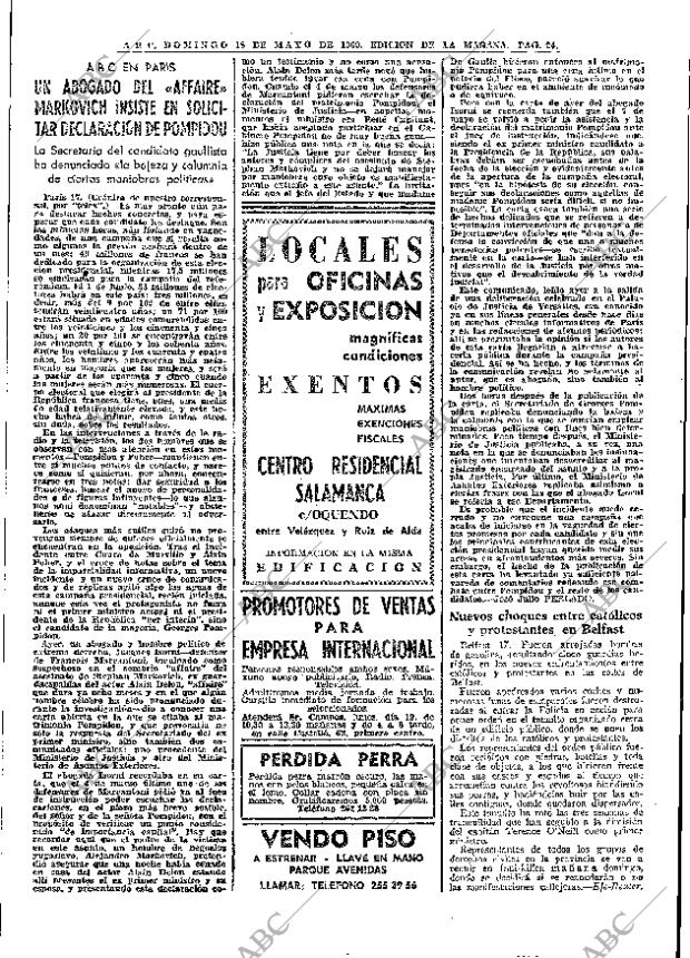 ABC MADRID 18-05-1969 página 38