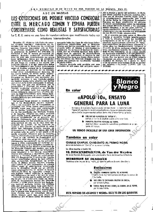 ABC MADRID 18-05-1969 página 41