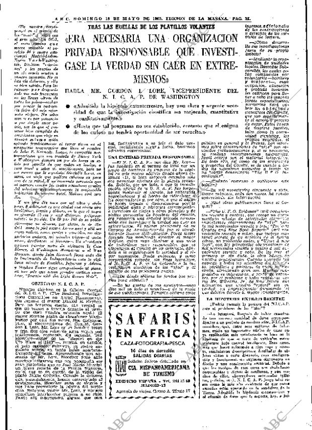 ABC MADRID 18-05-1969 página 49