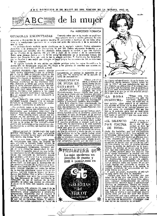 ABC MADRID 18-05-1969 página 63