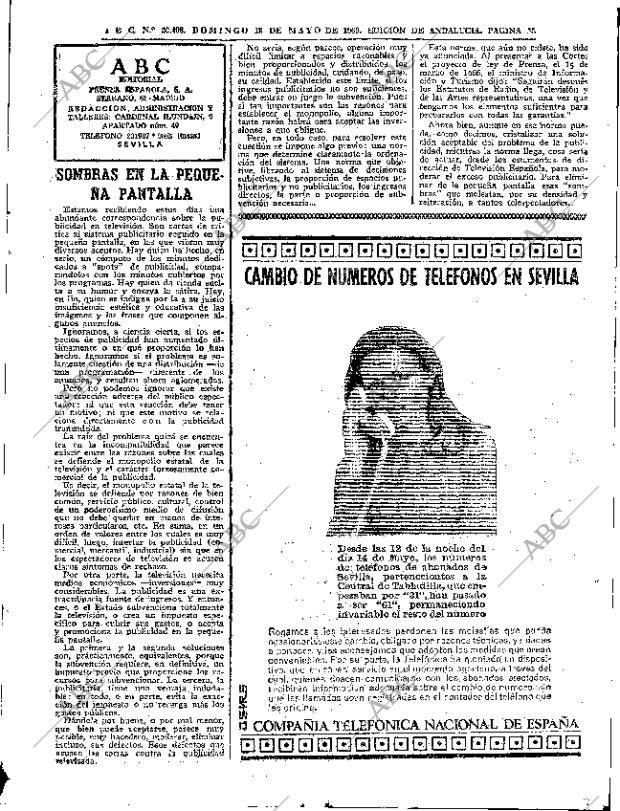 ABC SEVILLA 18-05-1969 página 25